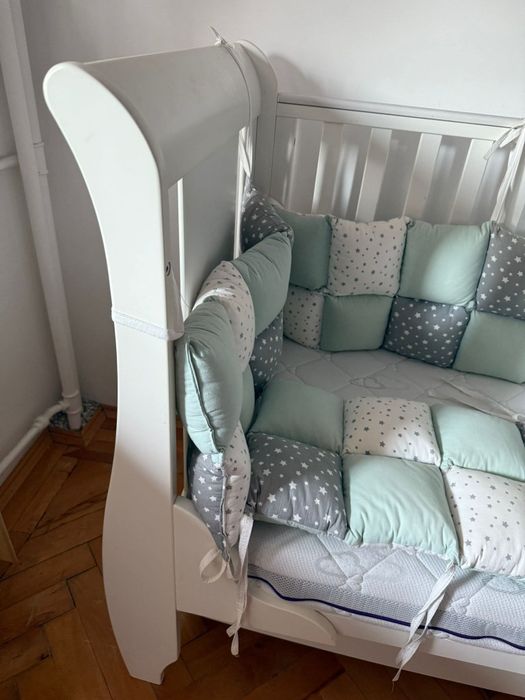 Patut lemn Tutti Bambini 3in1