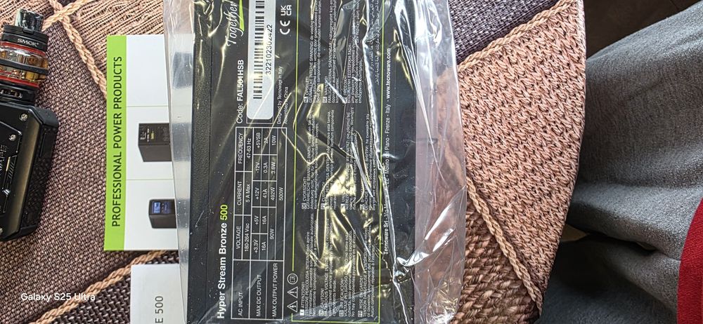 компютърно захранване Tecnoware Hyper Stream Bronze 500W