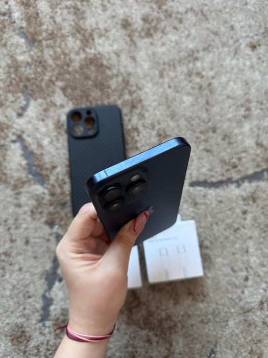 De vanzare iPhone 15 Pro Max Blue Titan, 512Gb