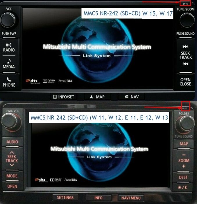 Карти 2026 СД карта Мицубиши Mitsubishi навигация Outlander ASX Pajero