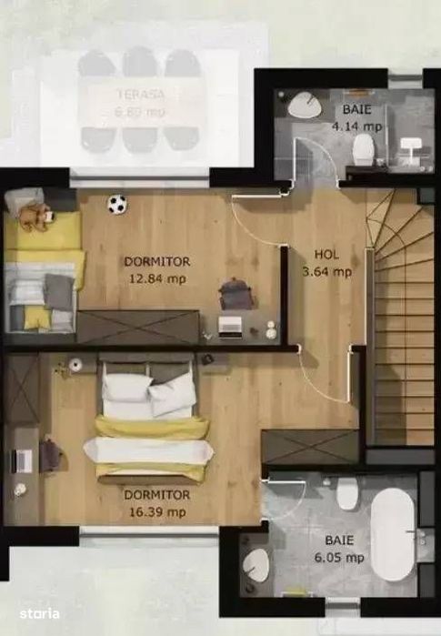 Casa 4 Camere Pipera | Insiruite |Pompa Caldura, Panouri Fotovoltaice