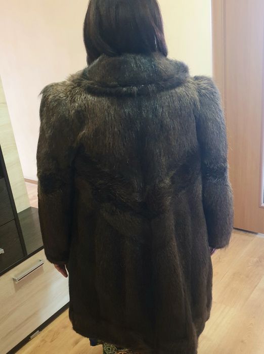 Шуба из нутрии 50 размер