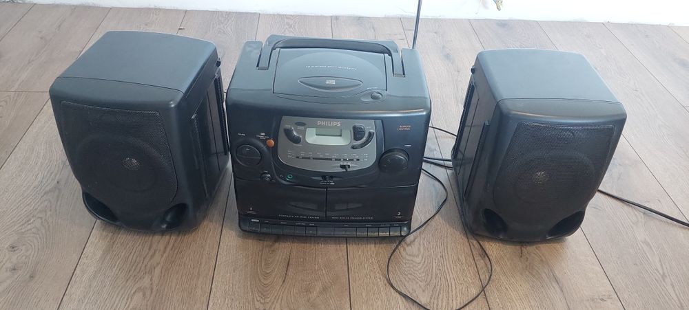 Radio Philips cu 2 boxe