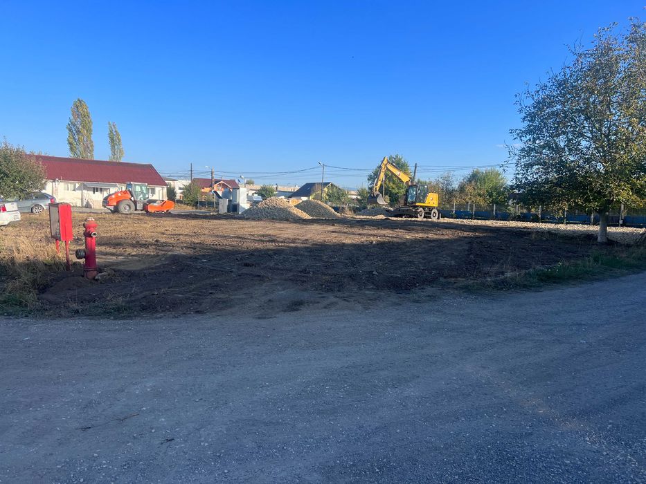 Organizare santier/Garaj /Depozit/ Parc auto/Inchiriez teren Stupini