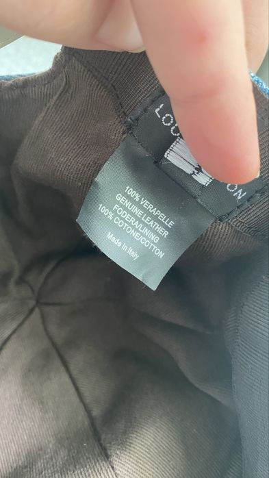 Шапка с козирка Louis Vuitton