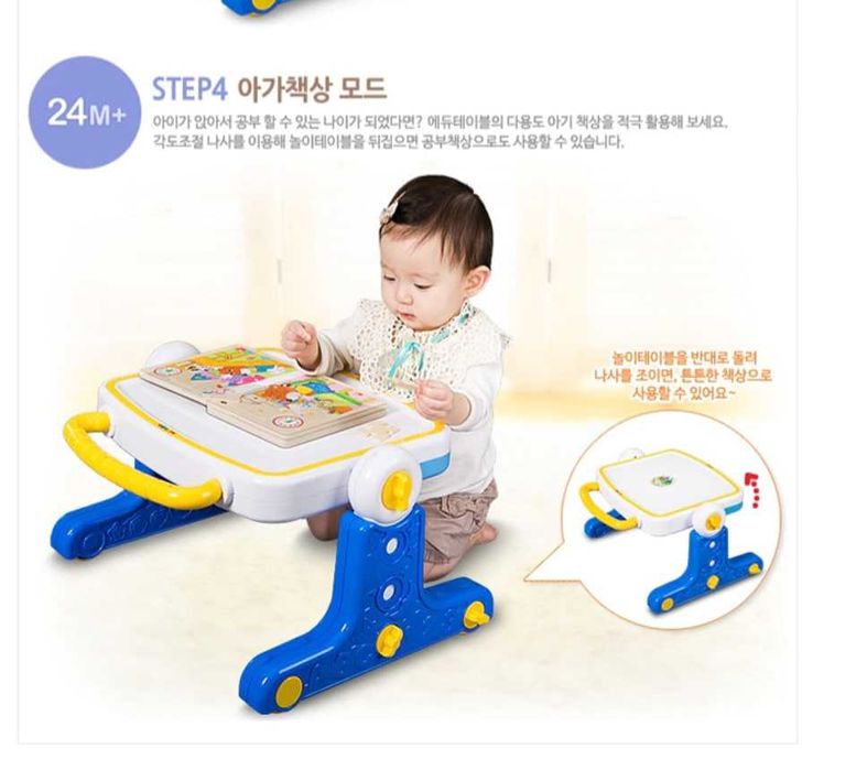 Игровой центр для малышей, 3 в 1: ходунки-каталка, толокар, столик