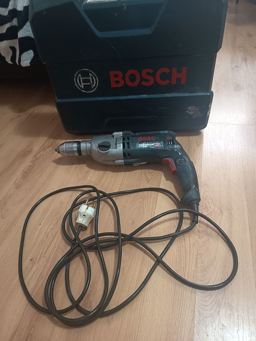 Mașină de găurit cu percuție Bosch Professional GSB 24-2 (1100W) + Valiză transport