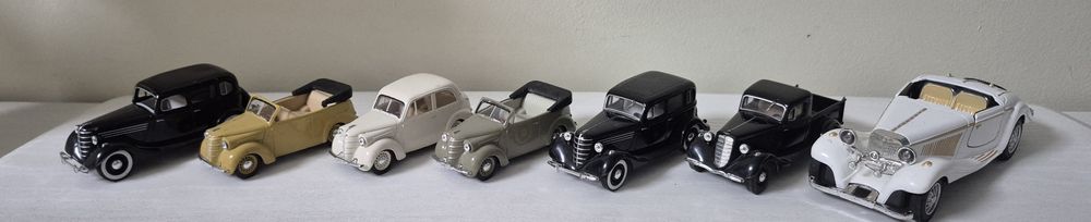 Модельные машинки 1920 гг