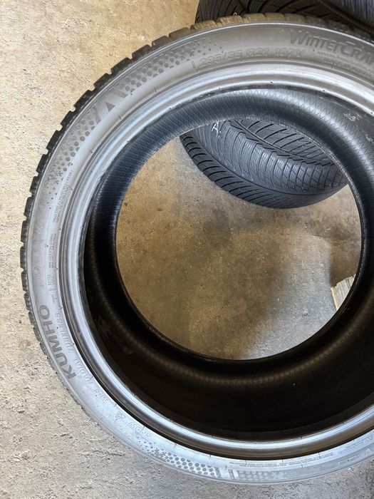 4 anvelope iarna 295/35/21 + 265/40/21 , Porsche Macan , Kumho , DOT 2021