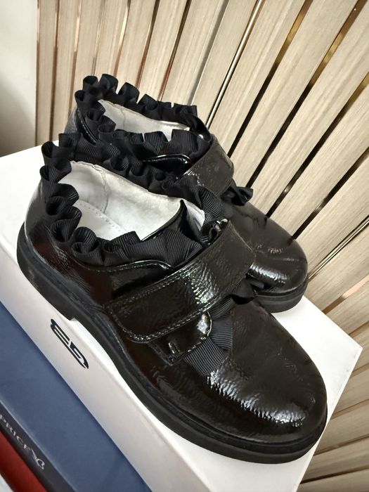 Детские туфли лак