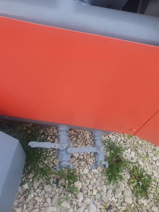 Compresor de aer electric . Tractabil  cu motor electric de 21 kw.