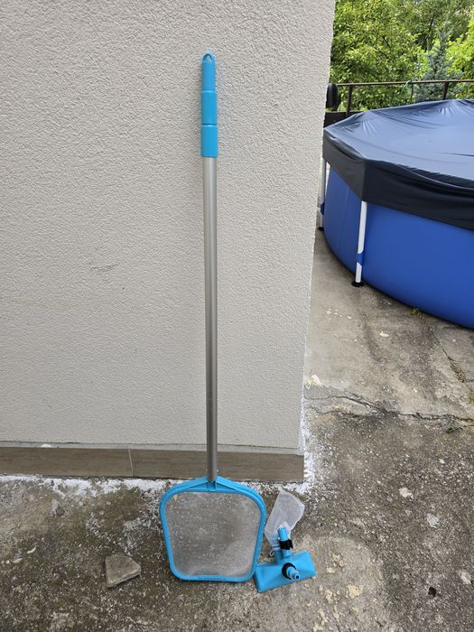 Комплект Басейн + аксесоари, 305см диаметър, 76см височина, 4.5 кубика