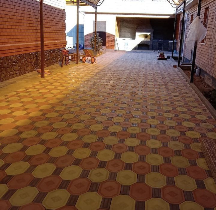 Укладка брусчатки и тратуарной плитки