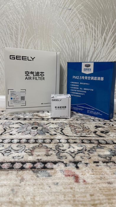 Фильтры на Geely Coolray