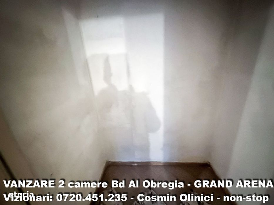Apartament 2 camere Bd Obregia etaj 2 aproape Grand Arena 50 mp
