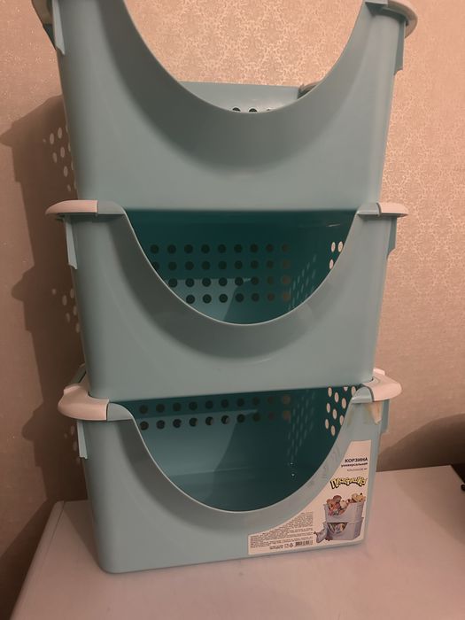 Ящики для игрушек 3 штуки