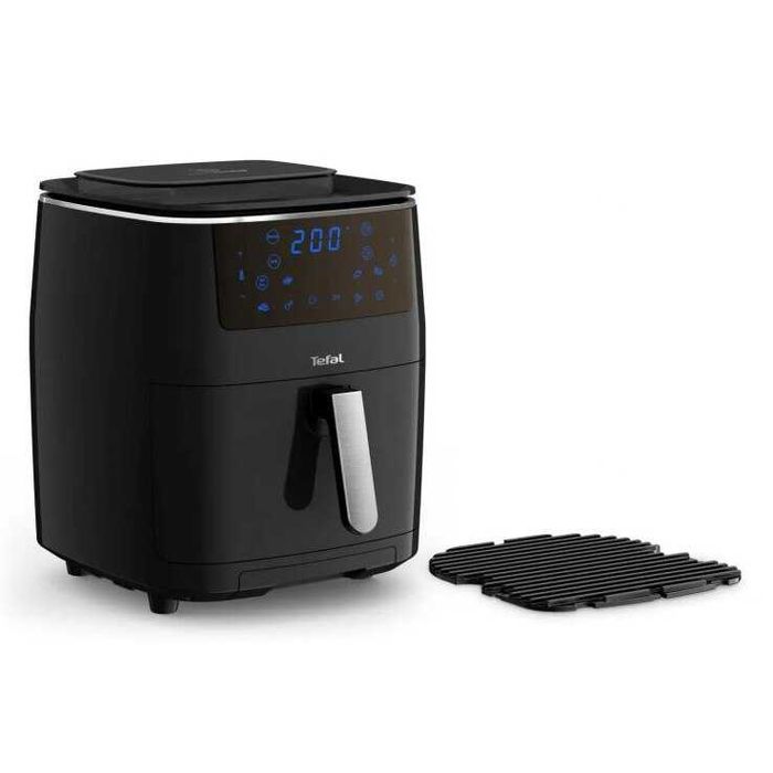 Friteuza cu aer cald Tefal EasyFry Grill & Steam air fryer FW201815, 1700 W, 7 programe automate, capacitate 6.5L, tehnologie ExtraCrisp, etc