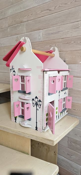 Деревянный Кукольный домик