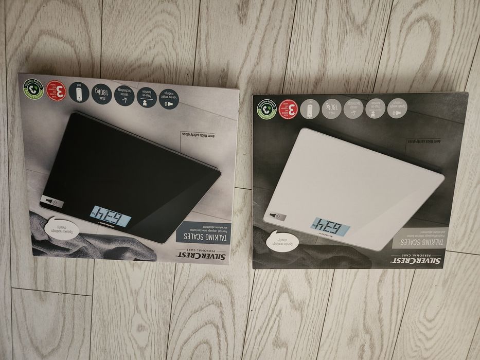 Cântar vocal SIGILAT cu afișaj mare luminat