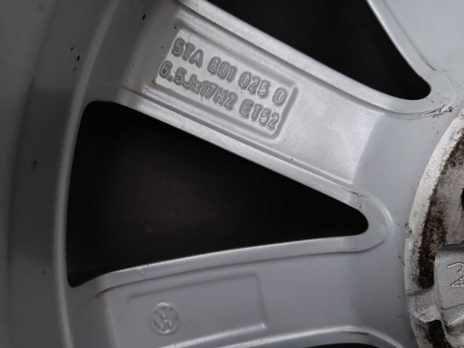 ОРИГИНАЛНИ джанти 17' цола 5x112 ФОЛКСВАГЕН / VW Touran GOLF 57,1 ET52