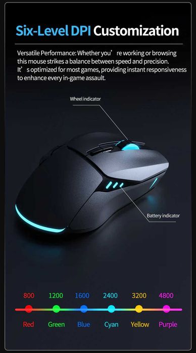 Gaming mouse AJAZZ ergonomik sichqoncha