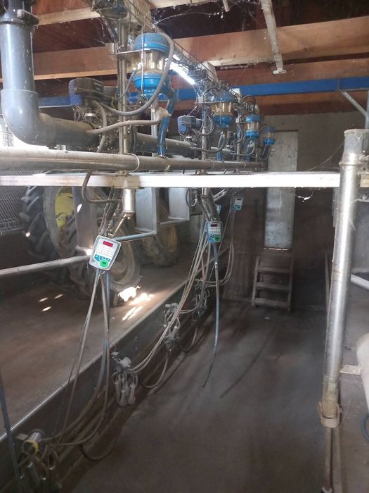 Vând sala de muls 2x4 Afimilk