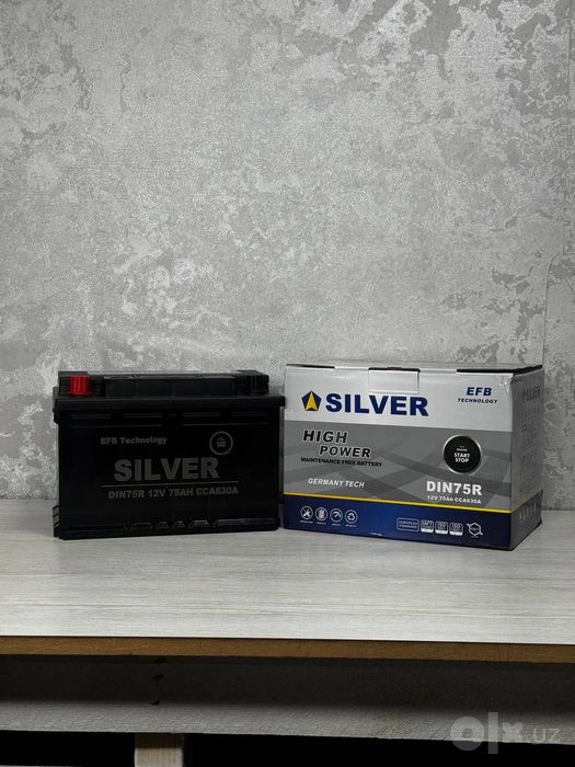 Akkumulyator Silver 75Ah 650EN Malibu Captiva Tracker Onix Monza