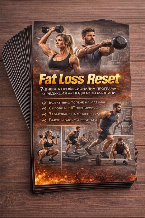 Fat Loss Reset – 7-дневна  програма за редукция на подкожни мазнини