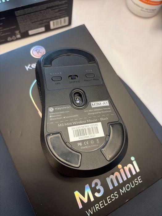 Мышка Keychron M3 mini в отличном состоянии