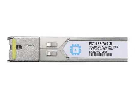 Модуль SFP WDM, дальность до 20км (14dB), 1550нм