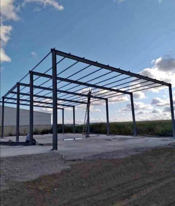 Vând hale metalice 10x15x4m  confecționate din profil IPE160