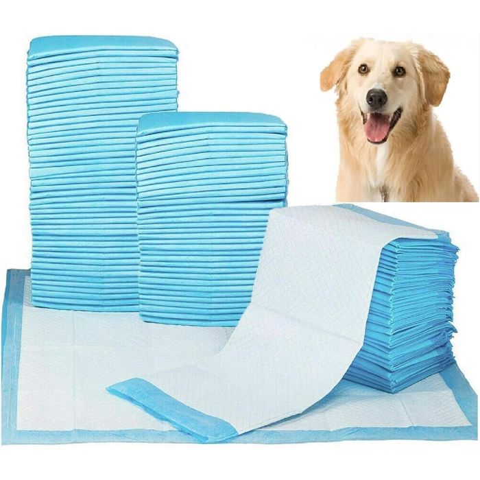 Хигиенни абсорбиращи постелки за животни, Направени от 6 слоя, XL