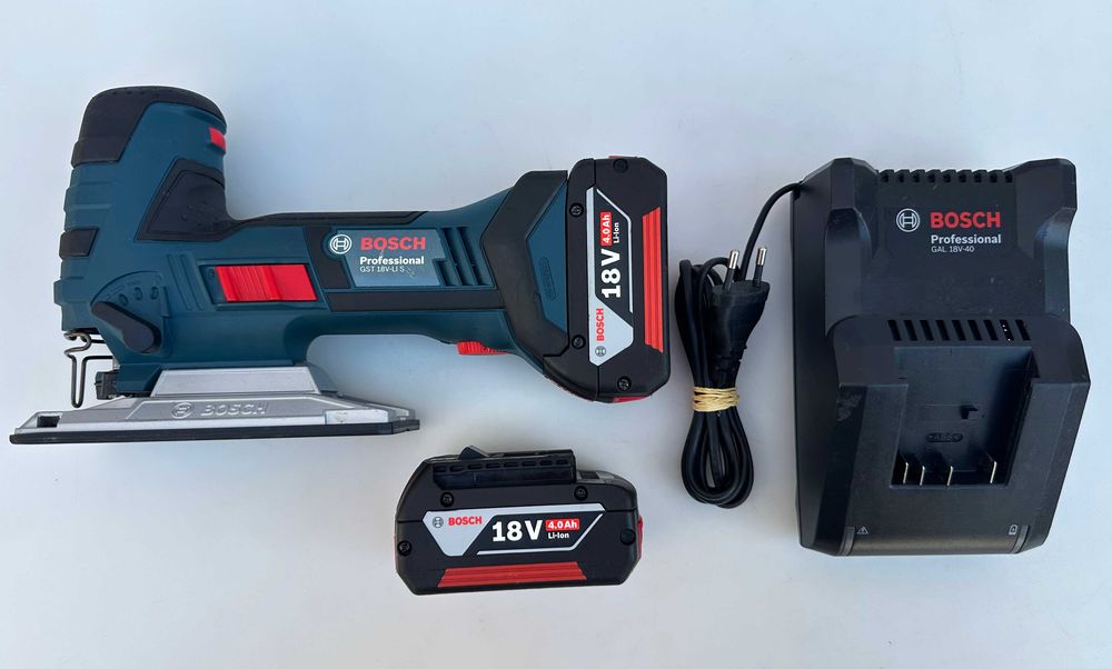 BOSCH GST 18V-Li S - Aкумулаторен прободен трион като нов!