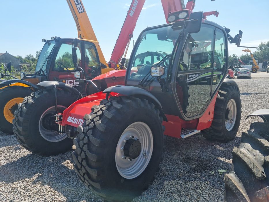 Телескопический погрузчик Manitou