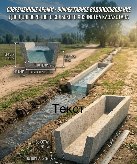Новые арыки маленькие