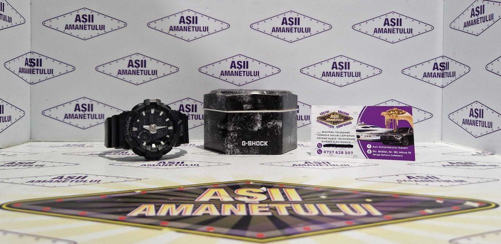 Asii Amanetului - Ceas Casio G-Shock GA-700 (echipat cu modulul quartz 5522)