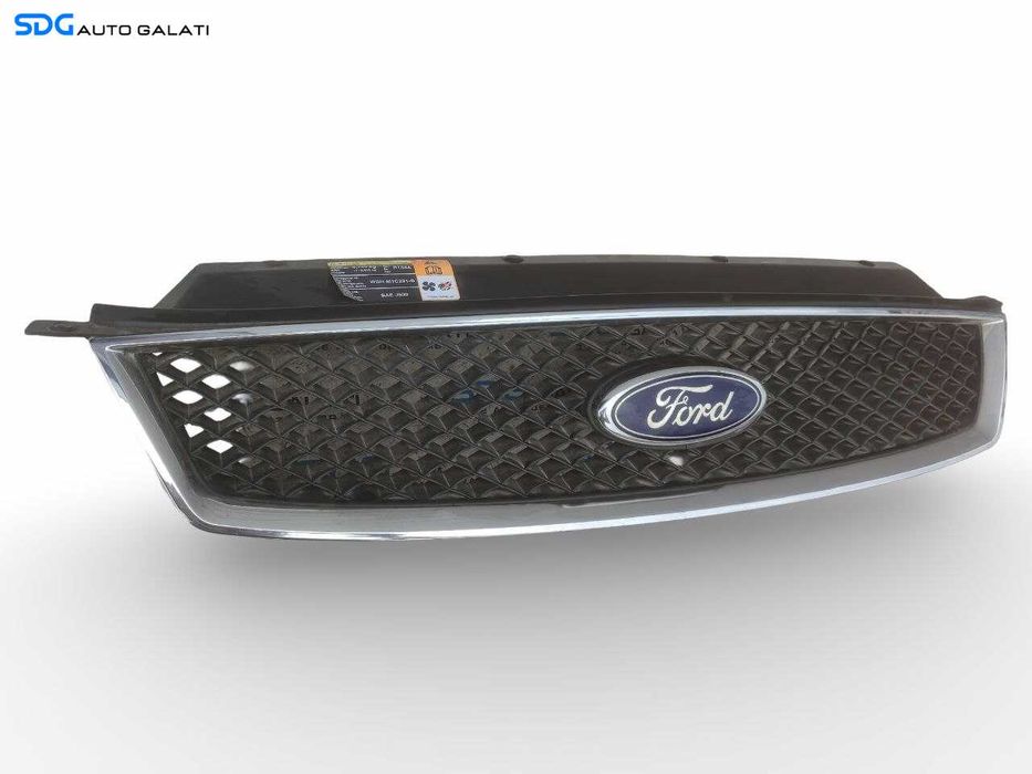 Grila Centrala cu Sigla Emblema de pe Bara Spoiler Fata Ford C-Max 2003 - 2007 Cod 3M51-R8138 [A1123]