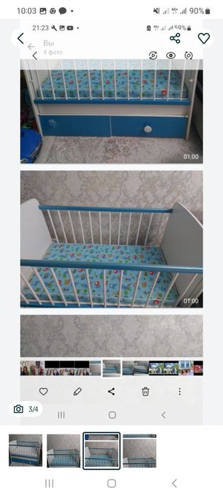 Продам детскую кровать