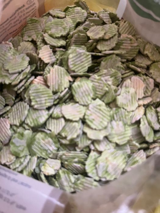 Люспи от грах, различни грамажи
