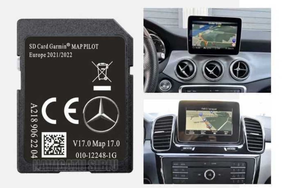 SD Card Mercedes A B C CLA E GLA GLE Audio20 Europa