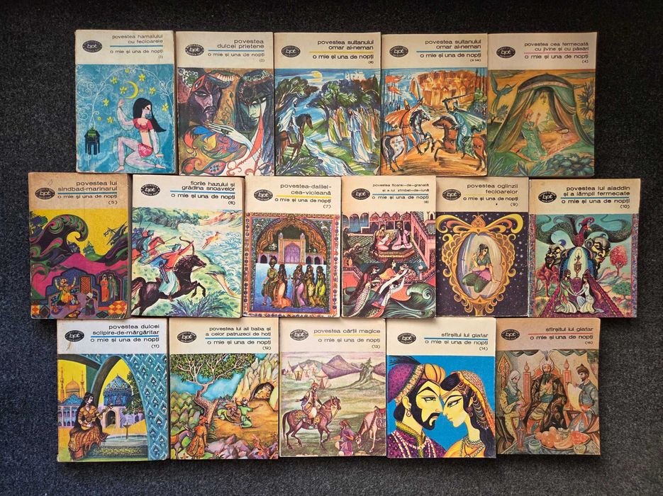 O MIE si UNA de NOPTI BPT - 16 volume (serie completa)