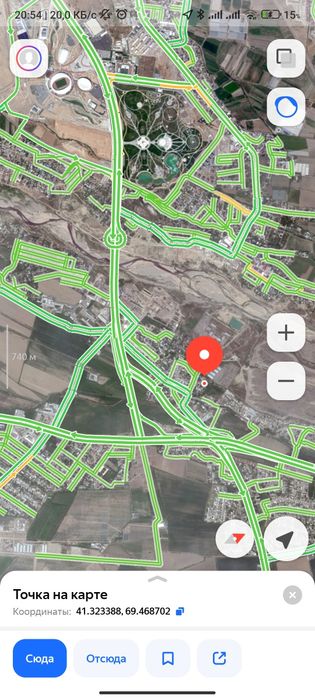 Продажа дачного участка возле парка Янги Узбекистан, Янги базор