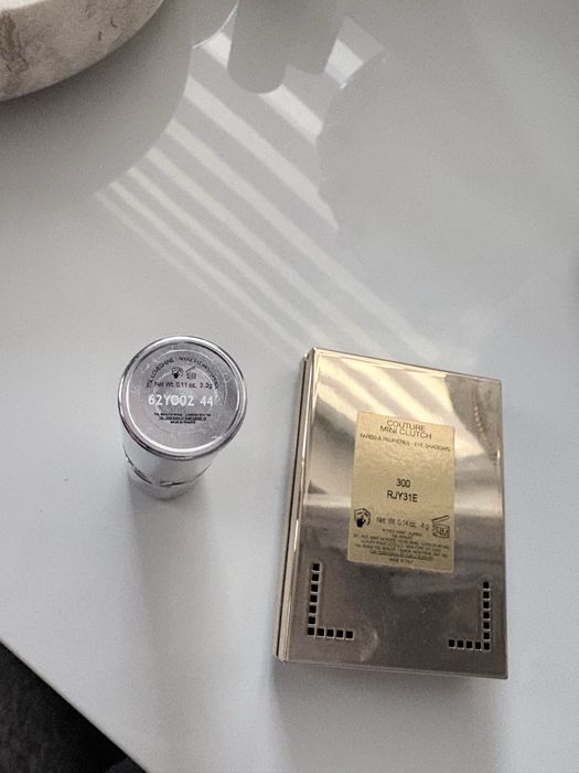 Сенки YSL Couture Mini Clutch и червило