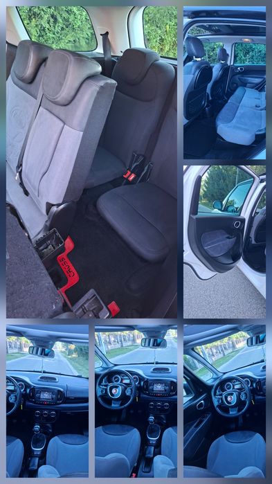 FIAT 500 LOUNGE * LIVING * 7 Locuri * EURO 6 * Panoramic Mare* Car Play * Tempomat* Navigatie * Climă * 0.9 Benzină * Piele * Pdc* Import 1 ZI* EURO 6