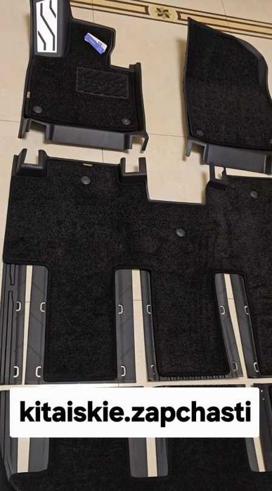 Zeekr 9X Премиум полики салон + багажник коврики GoodYear