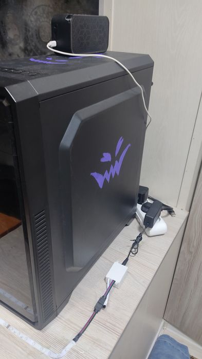 Корпус для пк с боковым стеклом