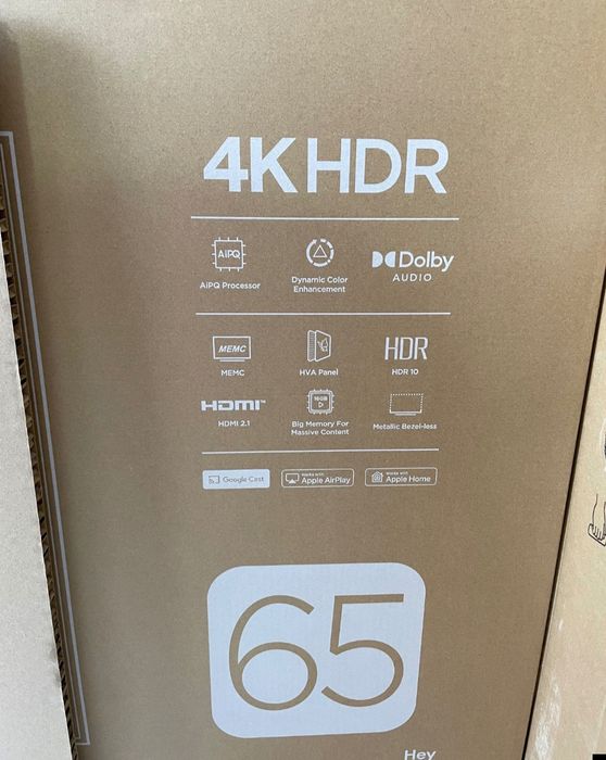 Телевизор TCL 65″ V6C — Google TV, Wi-Fi, Bluetooth и поддержка попул