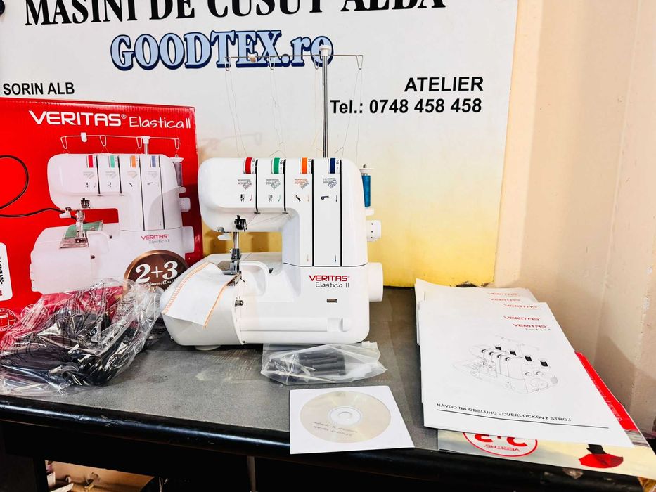 Masina de surfilat Veritas Elastica II