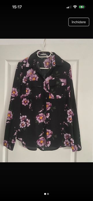 Camasa femei satin marime M-L