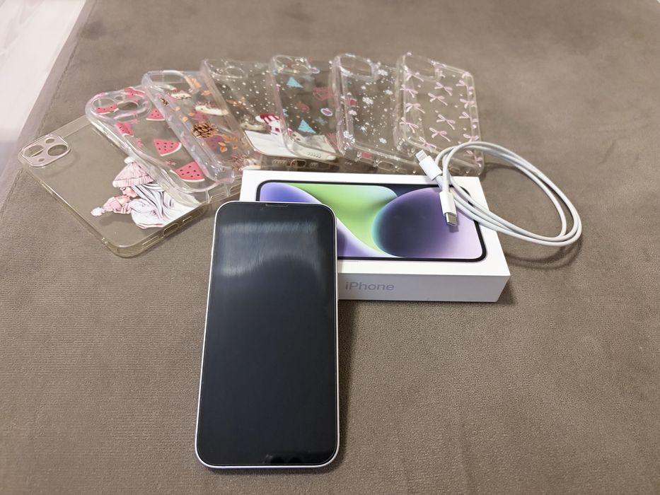Iphone 14, 128 GB, purple